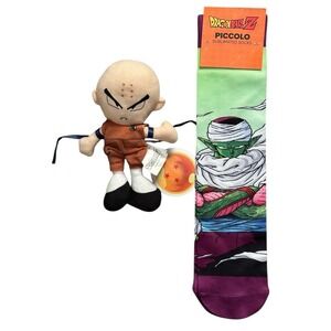 DRAGON BALL Krillin Plush TOY Culture Fly Sublimated   Piccolo‎ Socks
